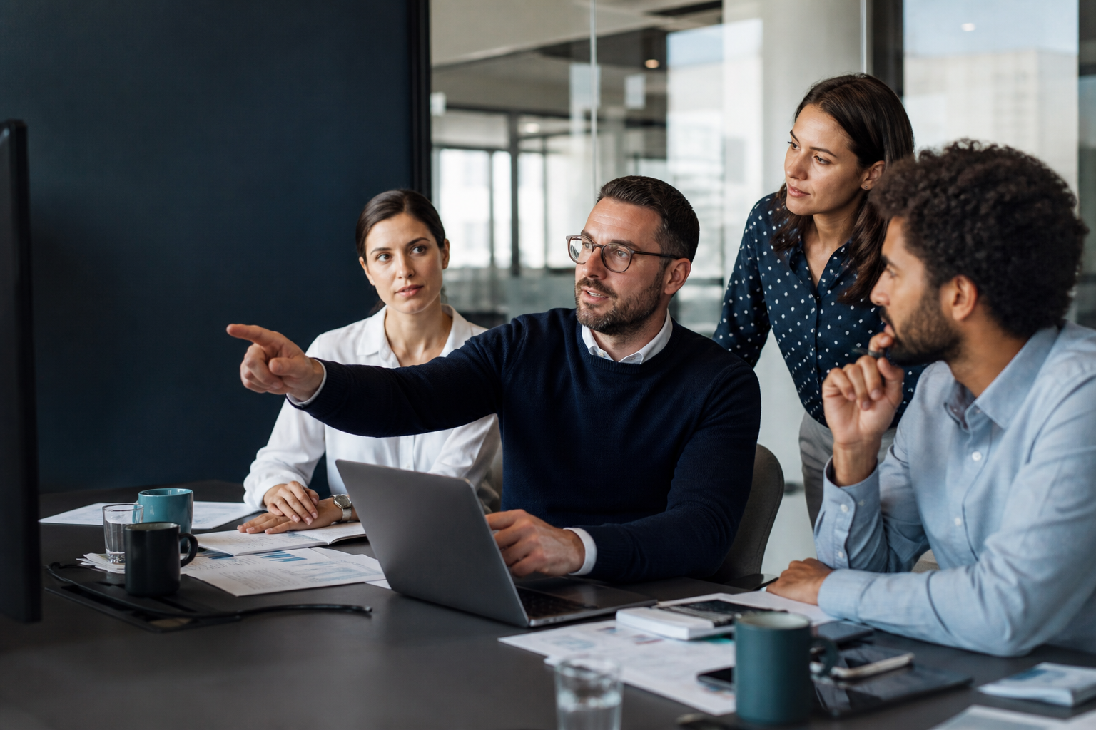 Profesionales participando en una formación de Inteligencia Artificial